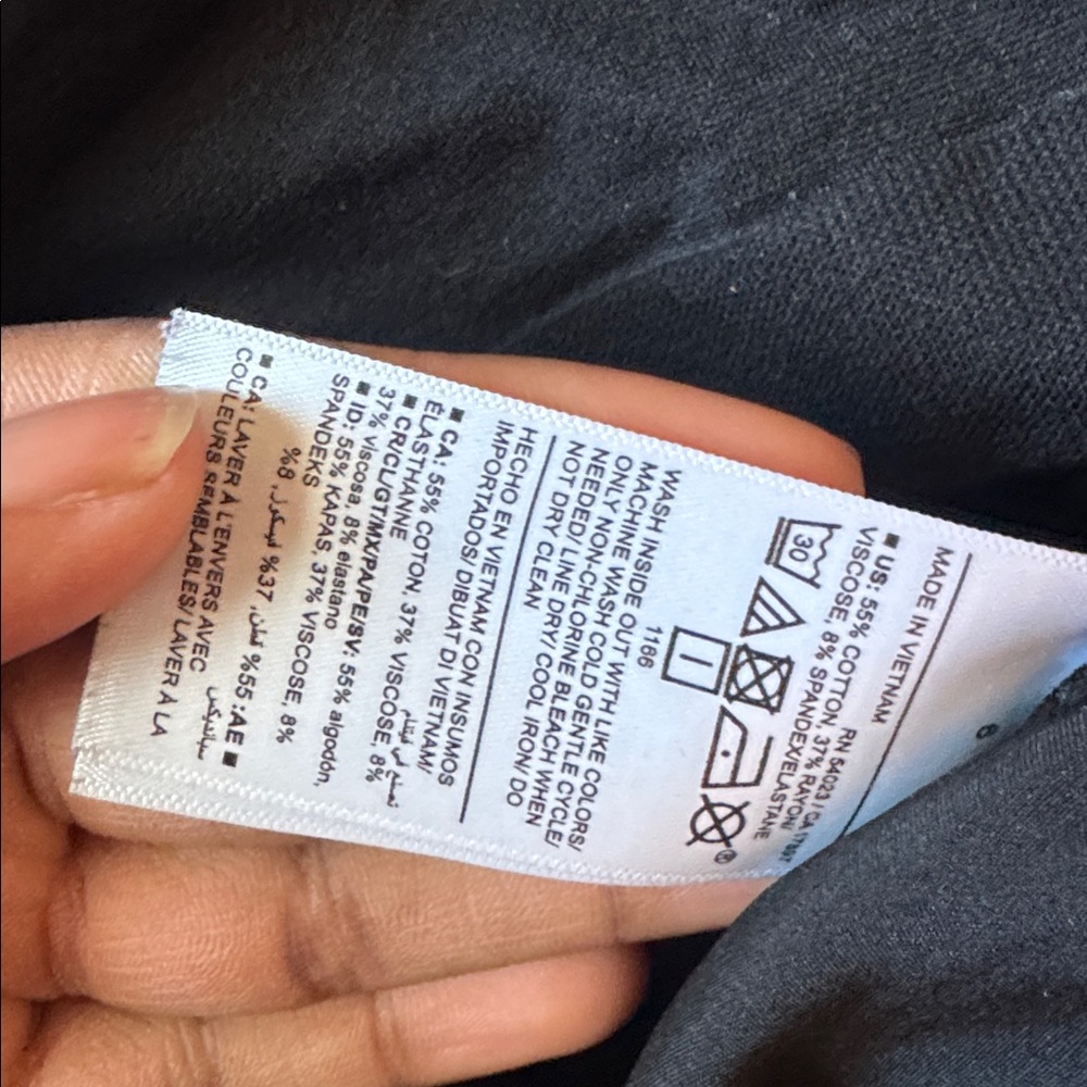 Old Navy Black Full Panel Pixie Flare Maternity P… - image 4